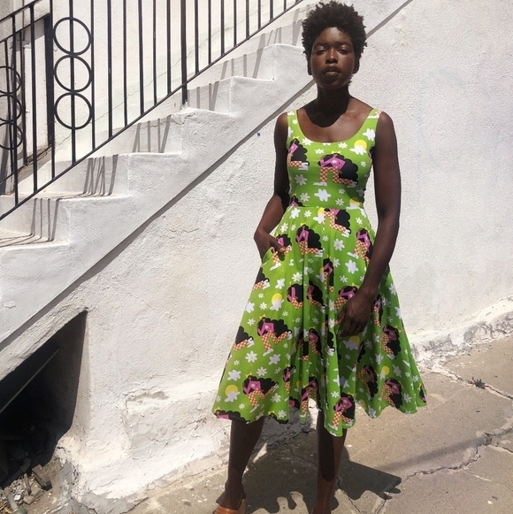 Nooworks Dresses & Skirts - Nooworks Naomi Dress in Checkered Ladies size XS NWT